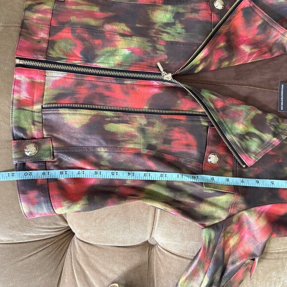 Insight New York Womens Vegan Leather Moto Jacket Size 8 - Picture 11 of 11